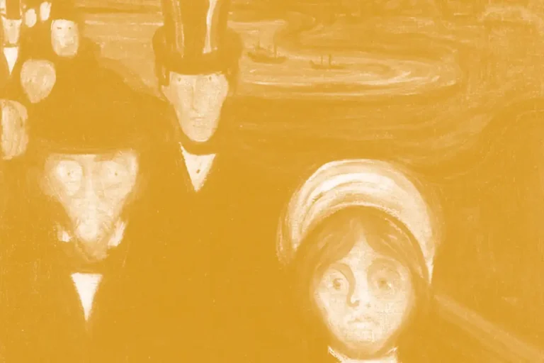 Anxiety, 1894 by Edvard Munch