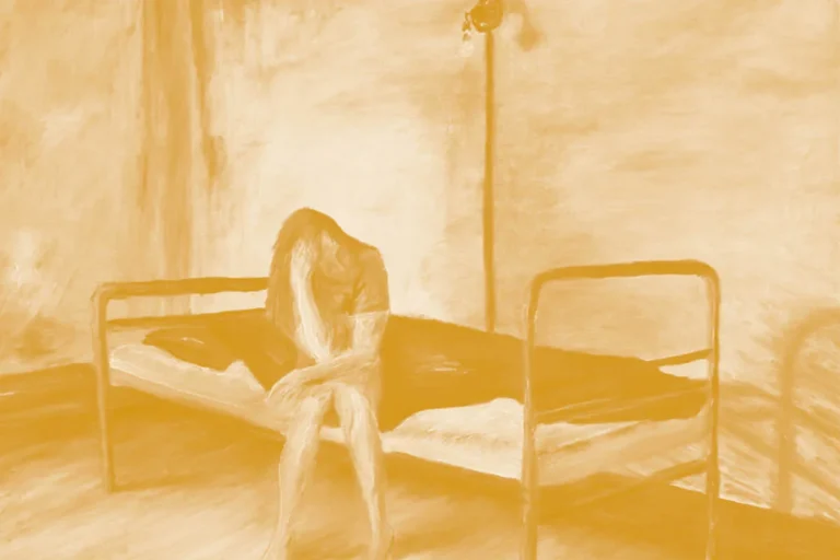 Depression Painting by Murat Tiryakioglu