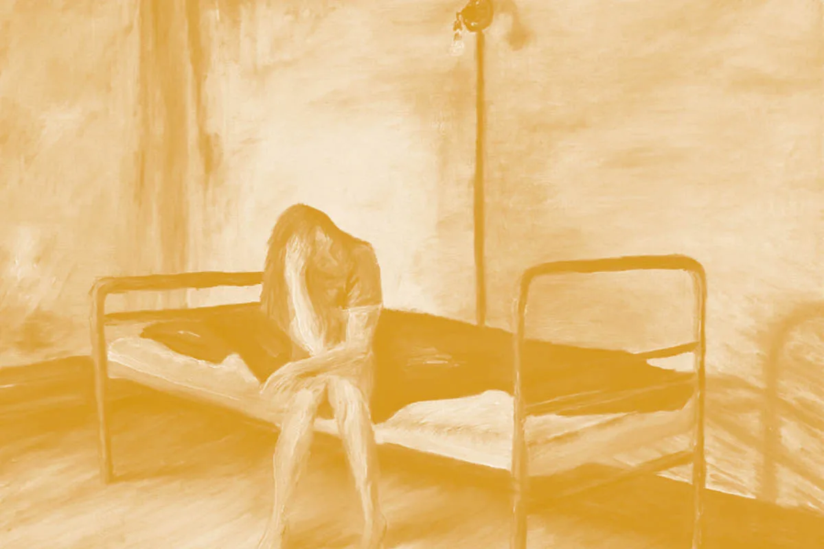 Depression Painting by Murat Tiryakioglu