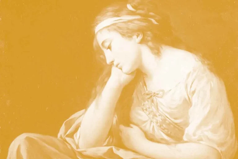 Louis-Jean-François Lagrenée, Melancholy, 18th Century